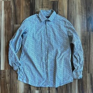 Daniel Cremieux Button Down Long Sleeve Shirt Size M